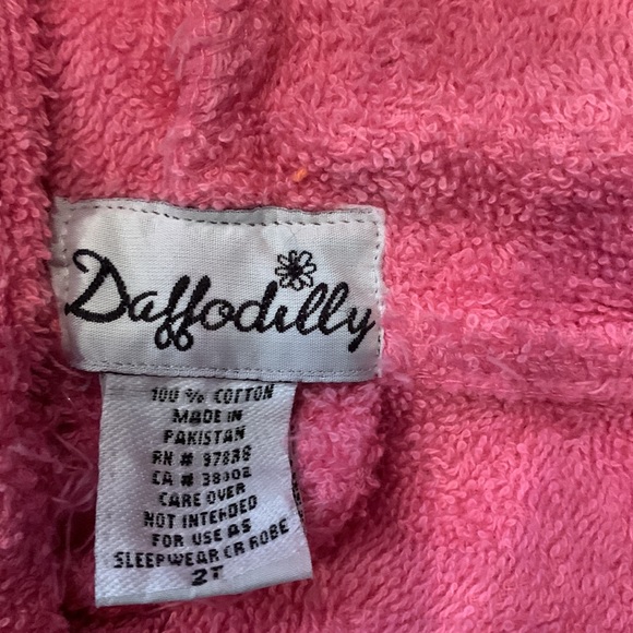 Girl’s hooded robe - Picture 2 of 2